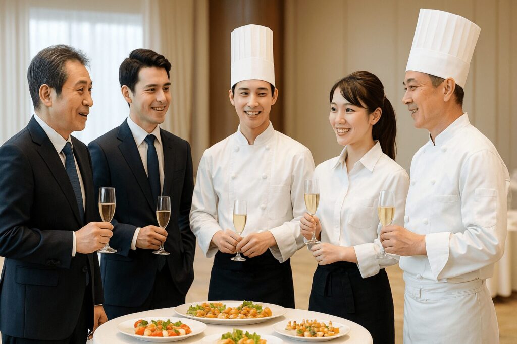 司厨士協会入会のメリット│他ホテルやオーナーシェフ、業者とつながれると、調理師の転職に有利になる。